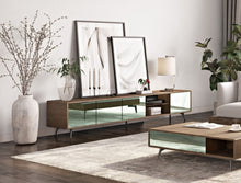 Load image into Gallery viewer, Aiden Walnut TV Stand