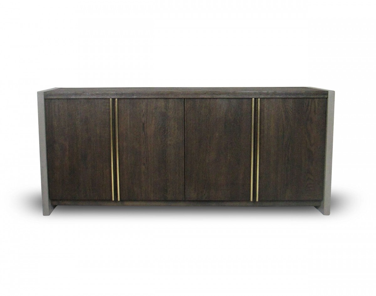 Albany Dark Grey & Walnut Buffet