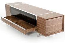 Load image into Gallery viewer, Alan Modern Walnut TV Unit