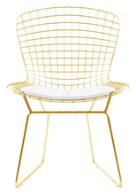 Load image into Gallery viewer, Bertoia Wire Side Chair Gold Finish