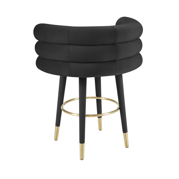 Betty Velvet Counter Stool