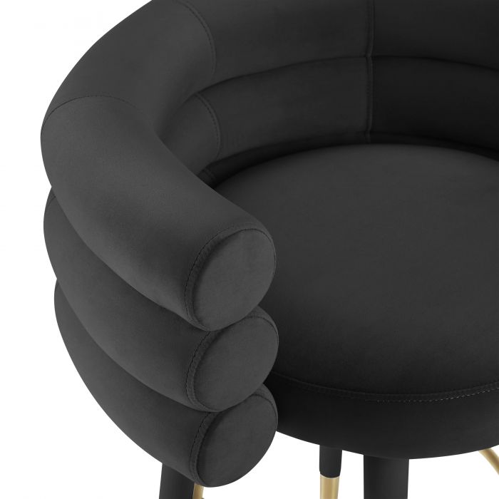 Betty Velvet Counter Stool