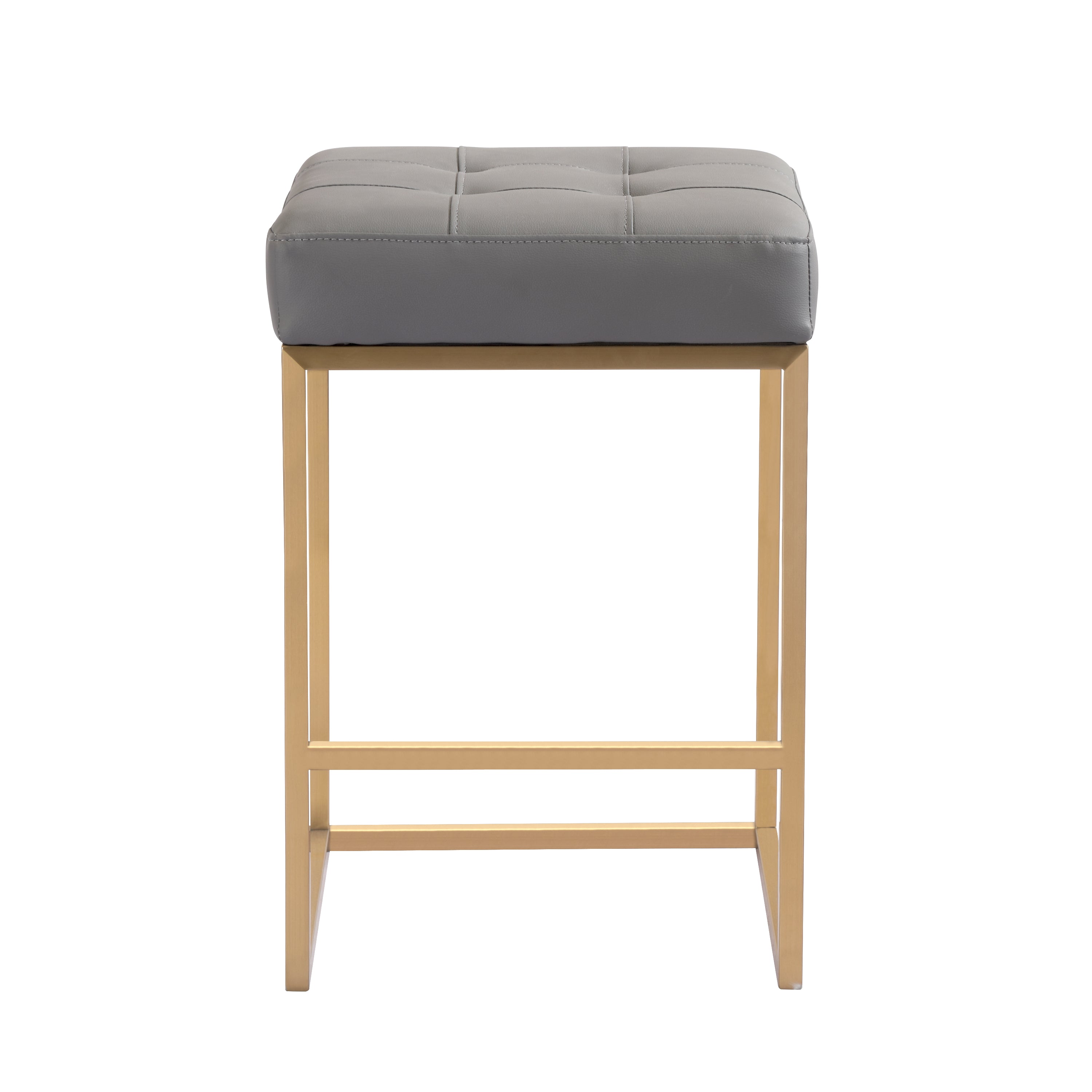 Chi Counter Stool In Gold Finish