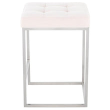 Load image into Gallery viewer, Chi Counter Stool in Brushed Stainless