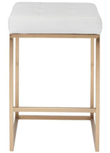 Load image into Gallery viewer, Chi Counter Stool In Gold Finish