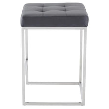 Load image into Gallery viewer, Chi Counter Stool in Brushed Stainless