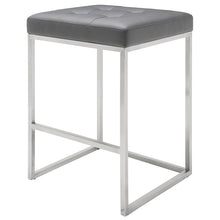 Load image into Gallery viewer, Chi Counter Stool in Brushed Stainless