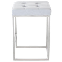 Load image into Gallery viewer, Chi Counter Stool in Brushed Stainless
