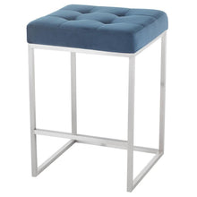 Load image into Gallery viewer, Chi Counter Stool in Brushed Stainless