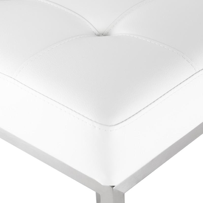 Chi Counter Stool in Brushed Stainless