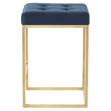 Load image into Gallery viewer, Chi Counter Stool In Gold Finish