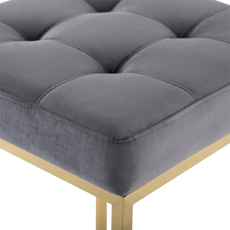 Chi Counter Stool In Gold Finish