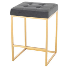 Load image into Gallery viewer, Chi Counter Stool In Gold Finish