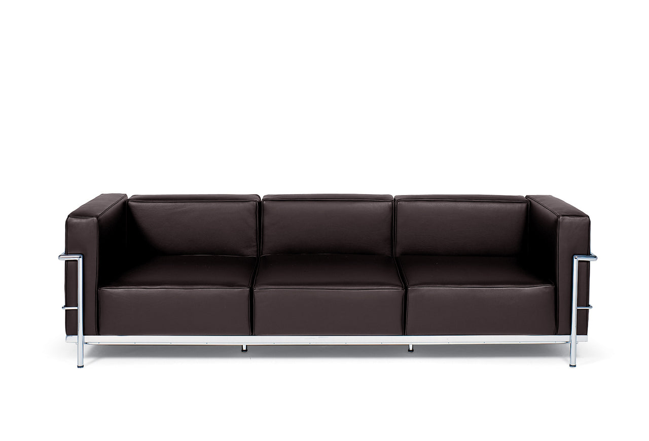 Le Corbusier LC3 Grande Sofa in Italian Leather