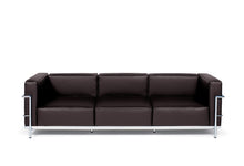 Load image into Gallery viewer, Le Corbusier LC3 Grande Sofa in Italian Leather