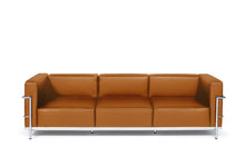 Load image into Gallery viewer, Le Corbusier LC3 Grande Sofa in Italian Leather