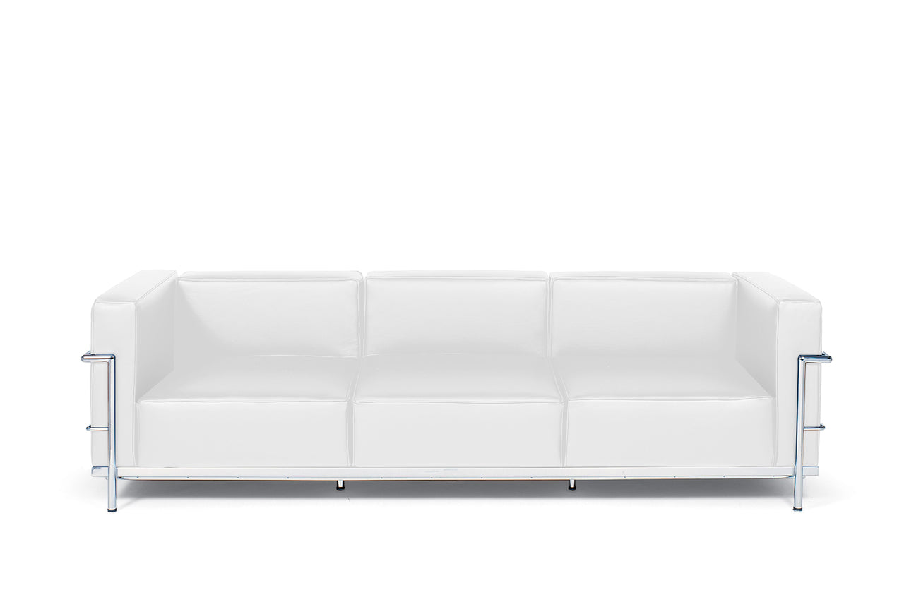 Le Corbusier LC3 Grande Sofa in Italian Leather