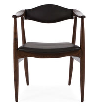 Load image into Gallery viewer, Aline Leather Dining Arm Chair