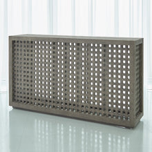 Load image into Gallery viewer, Driftwood Lattice Console Grey