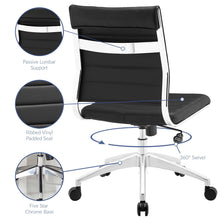 Load image into Gallery viewer, Deluxe Armless Mid Back Office Chair