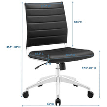Load image into Gallery viewer, Deluxe Armless Mid Back Office Chair