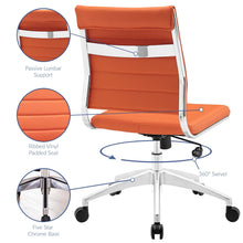 Load image into Gallery viewer, Deluxe Armless Mid Back Office Chair