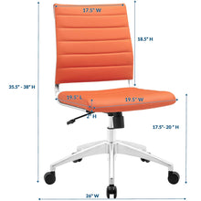 Load image into Gallery viewer, Deluxe Armless Mid Back Office Chair