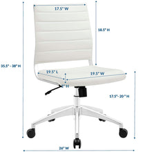 Load image into Gallery viewer, Deluxe Armless Mid Back Office Chair