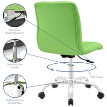 Load image into Gallery viewer, Nova Armless Mid Back Office Chair