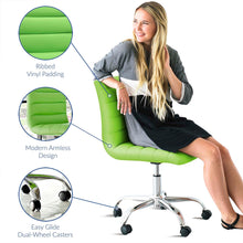 Load image into Gallery viewer, Nova Armless Mid Back Office Chair