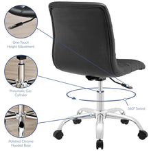 Load image into Gallery viewer, Nova Armless Mid Back Office Chair