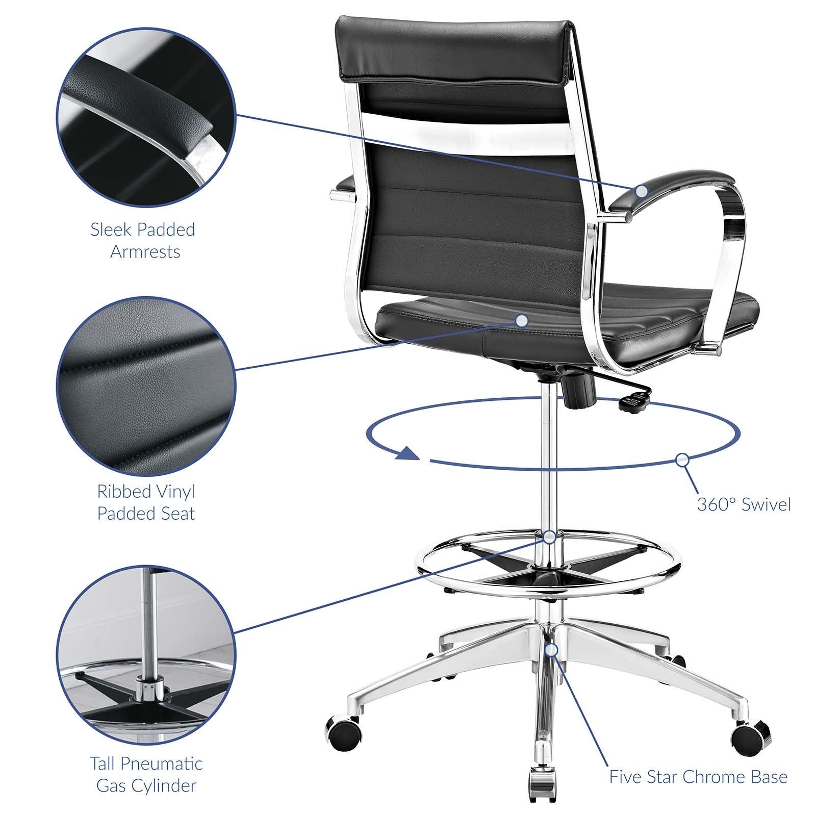 Deluxe Drafting Chair