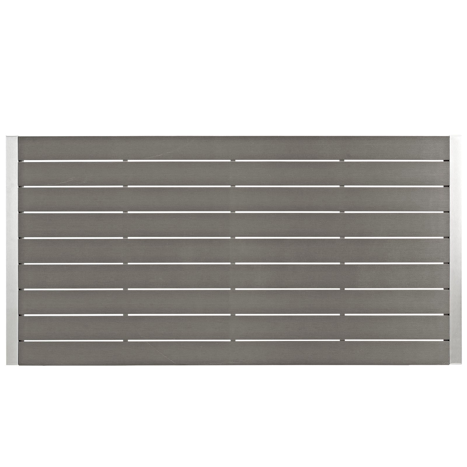 Coast Outdoor Patio Aluminum Dining Table
