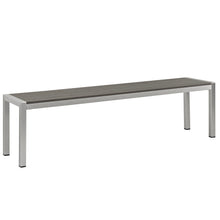 Load image into Gallery viewer, Coast Outdoor Patio Aluminum Bench