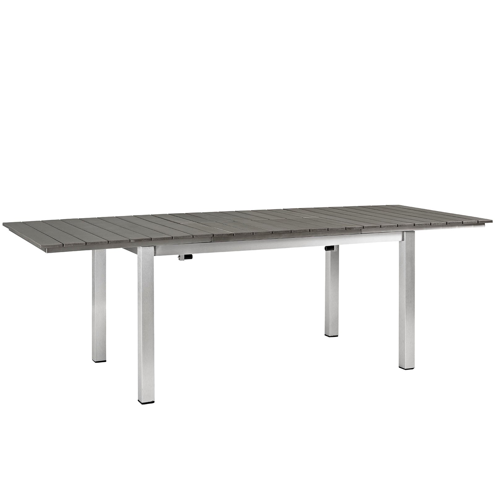 Coast Outdoor Patio Aluminum Wood Dining Table