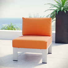 Load image into Gallery viewer, Coast Armless Outdoor Patio Aluminum Chair