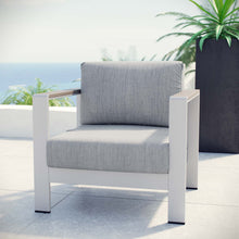 Load image into Gallery viewer, Coast Outdoor Patio Aluminum Armchair