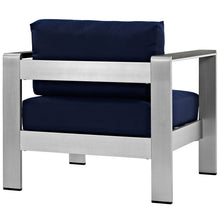 Load image into Gallery viewer, Coast Outdoor Patio Aluminum Armchair