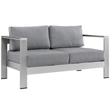 Load image into Gallery viewer, Coast Outdoor Patio Aluminum Loveseat