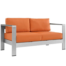 Load image into Gallery viewer, Coast Outdoor Patio Aluminum Loveseat