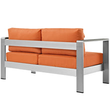 Load image into Gallery viewer, Coast Outdoor Patio Aluminum Loveseat