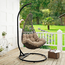 Load image into Gallery viewer, Capri Outdoor Patio Swing Chair With Stand