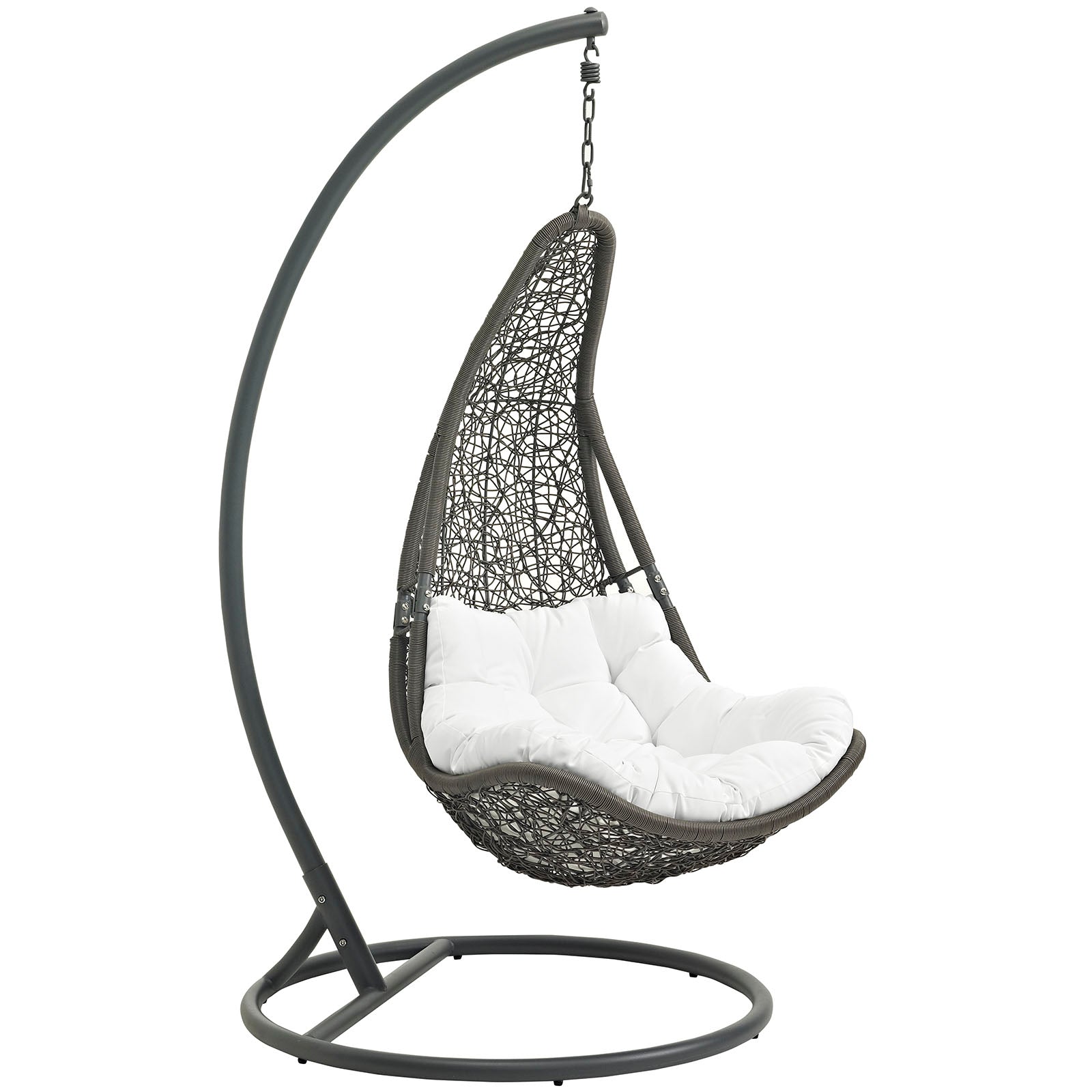 Capri Outdoor Patio Swing Chair With Stand
