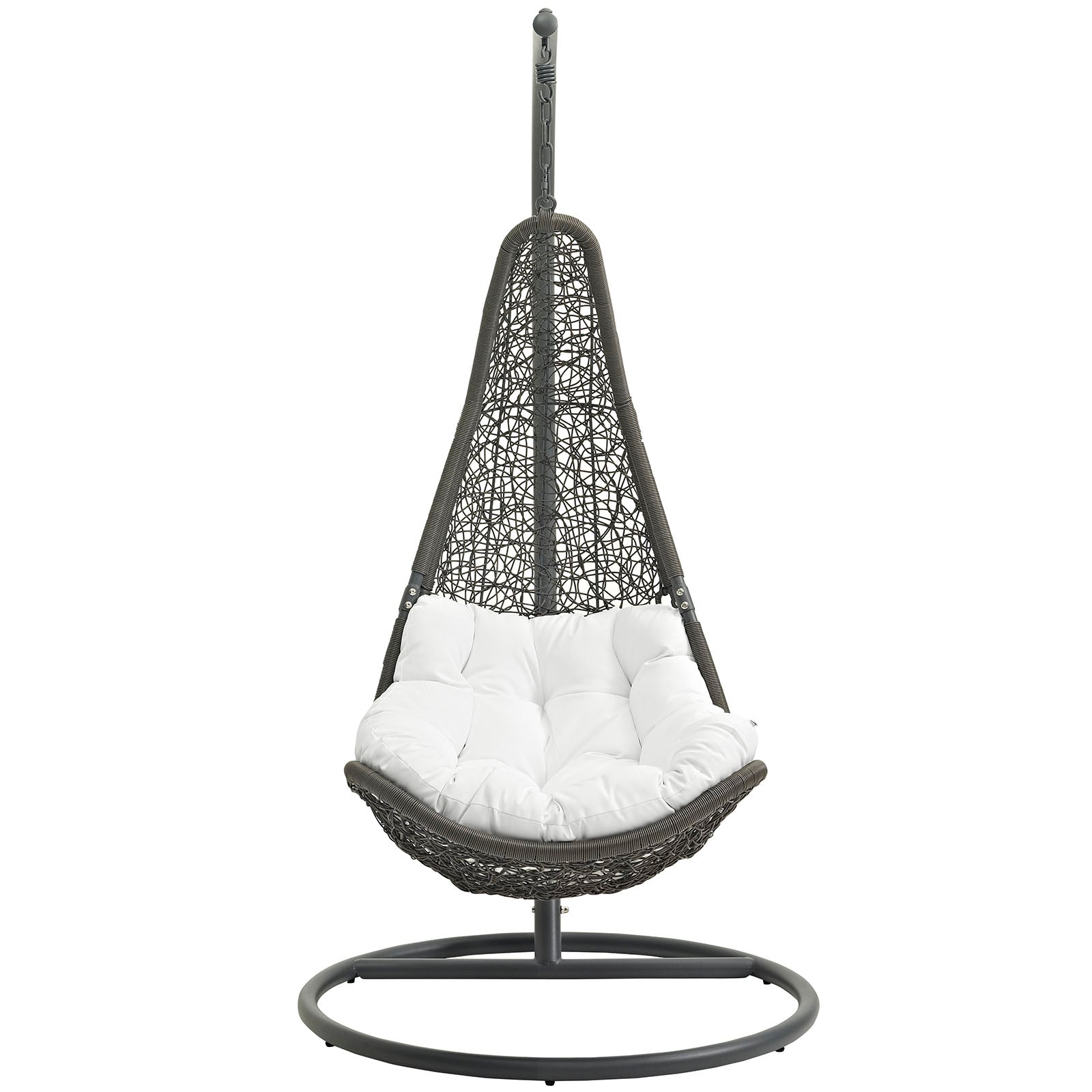 Capri Outdoor Patio Swing Chair With Stand
