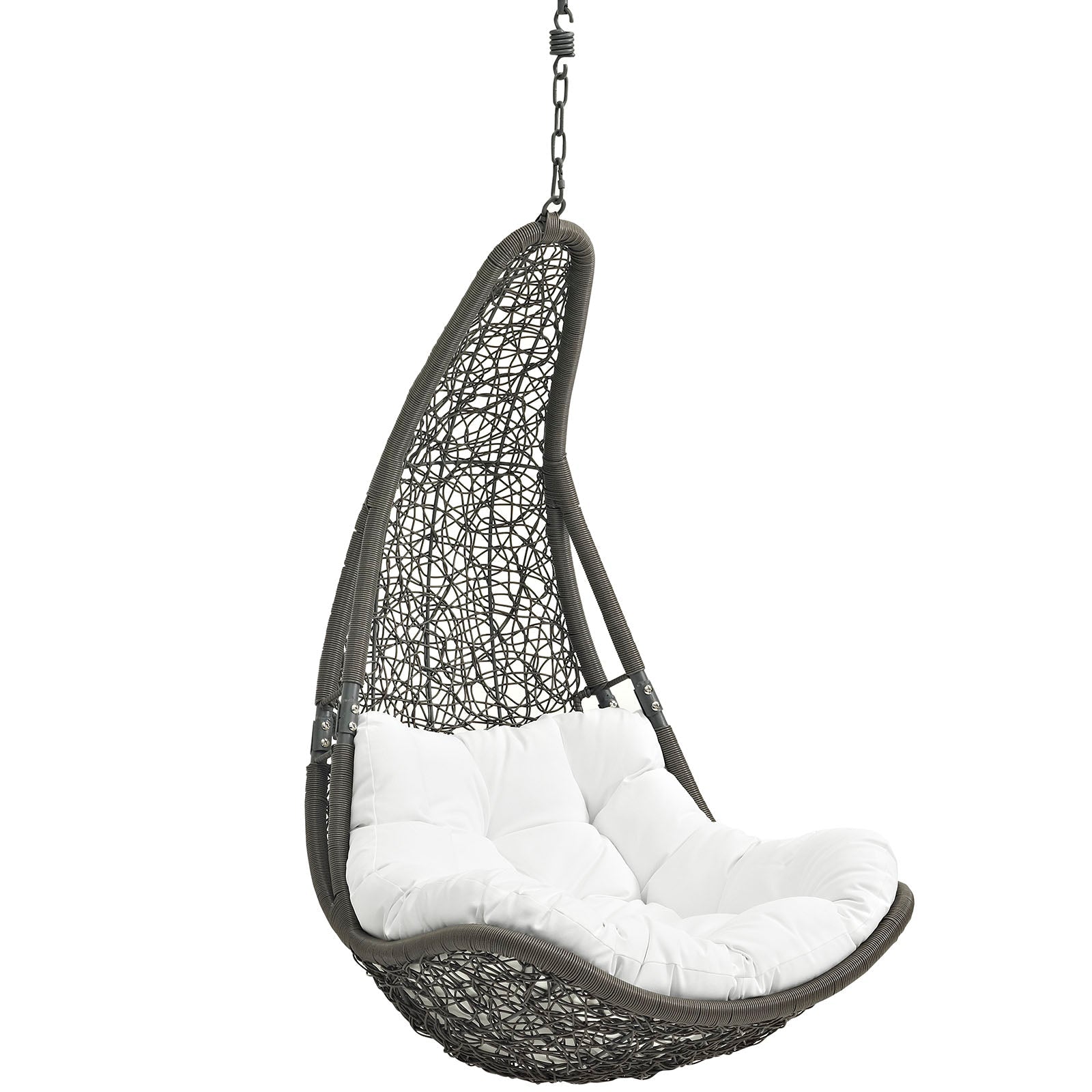 Capri Outdoor Patio Swing Chair With Stand