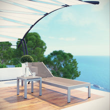 Load image into Gallery viewer, Coast 2 Piece Outdoor Patio Aluminum Mesh Chaise Set