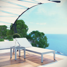 Load image into Gallery viewer, Coast 2 Piece Outdoor Patio Aluminum Mesh Chaise Set