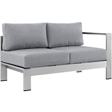Load image into Gallery viewer, Coast 5-Piece Outdoor Patio Aluminum Sectional Sofa Set
