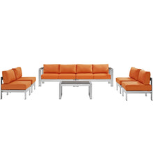 Load image into Gallery viewer, Coast 7-Piece Outdoor Patio Sectional Sofa Set