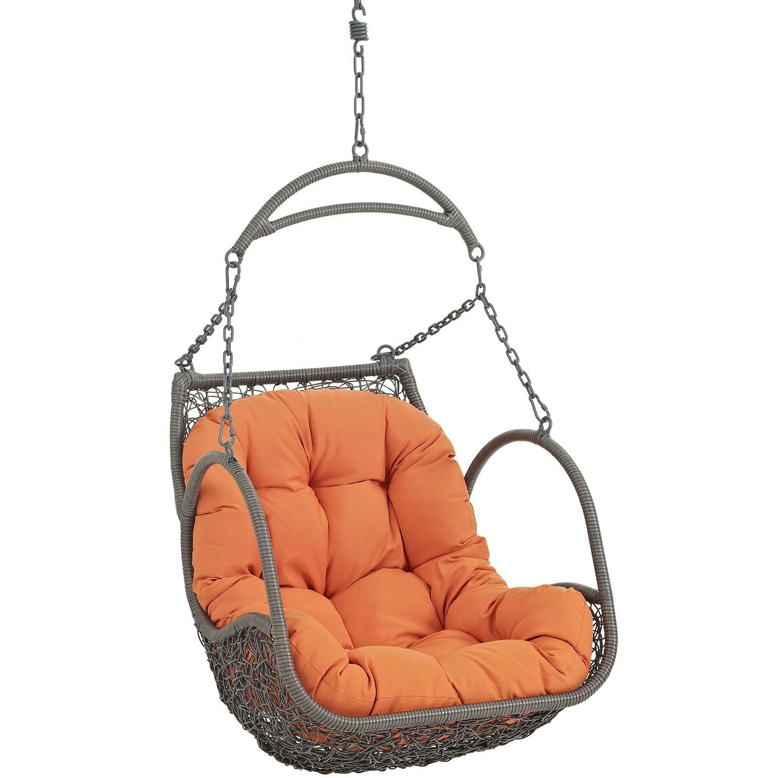 Marina Outdoor Patio Wood Swing Chair